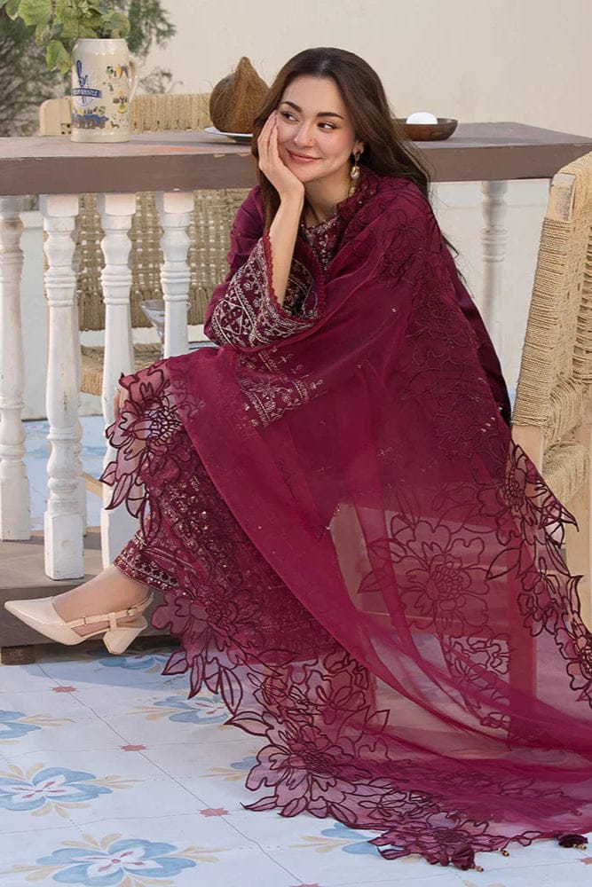 #3pc Zareen Embroidered Lawn Dress