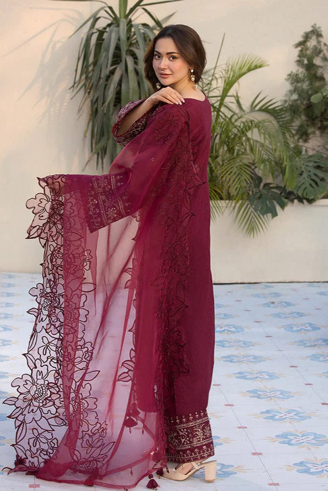#3pc Zareen Embroidered Lawn Dress