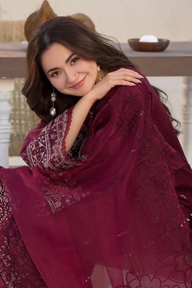 #3pc Zareen Embroidered Lawn Dress
