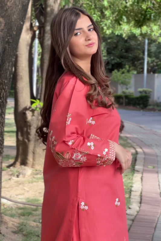 2 pc FABEHA - Embroidered Co Ords