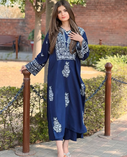 DAZZEL Embroidered Co Ords (Arabic Lawn)
