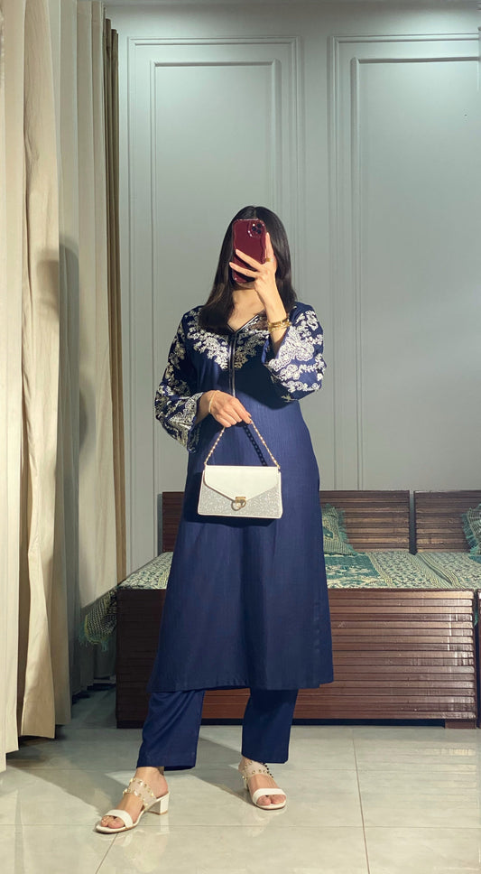 2 pc OCEAN BREEZE - Co Ords (Arabic Lawn)