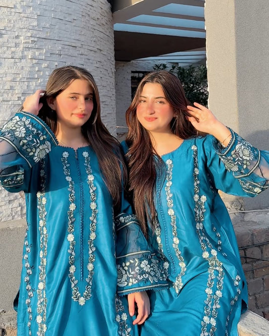 2 pc SEHAR - Embroidered Co Ords