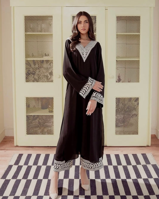 2 pc - WARDA Embroidered Co Ords