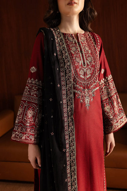 3pc Royal Pret Embroidered Lawn Dress