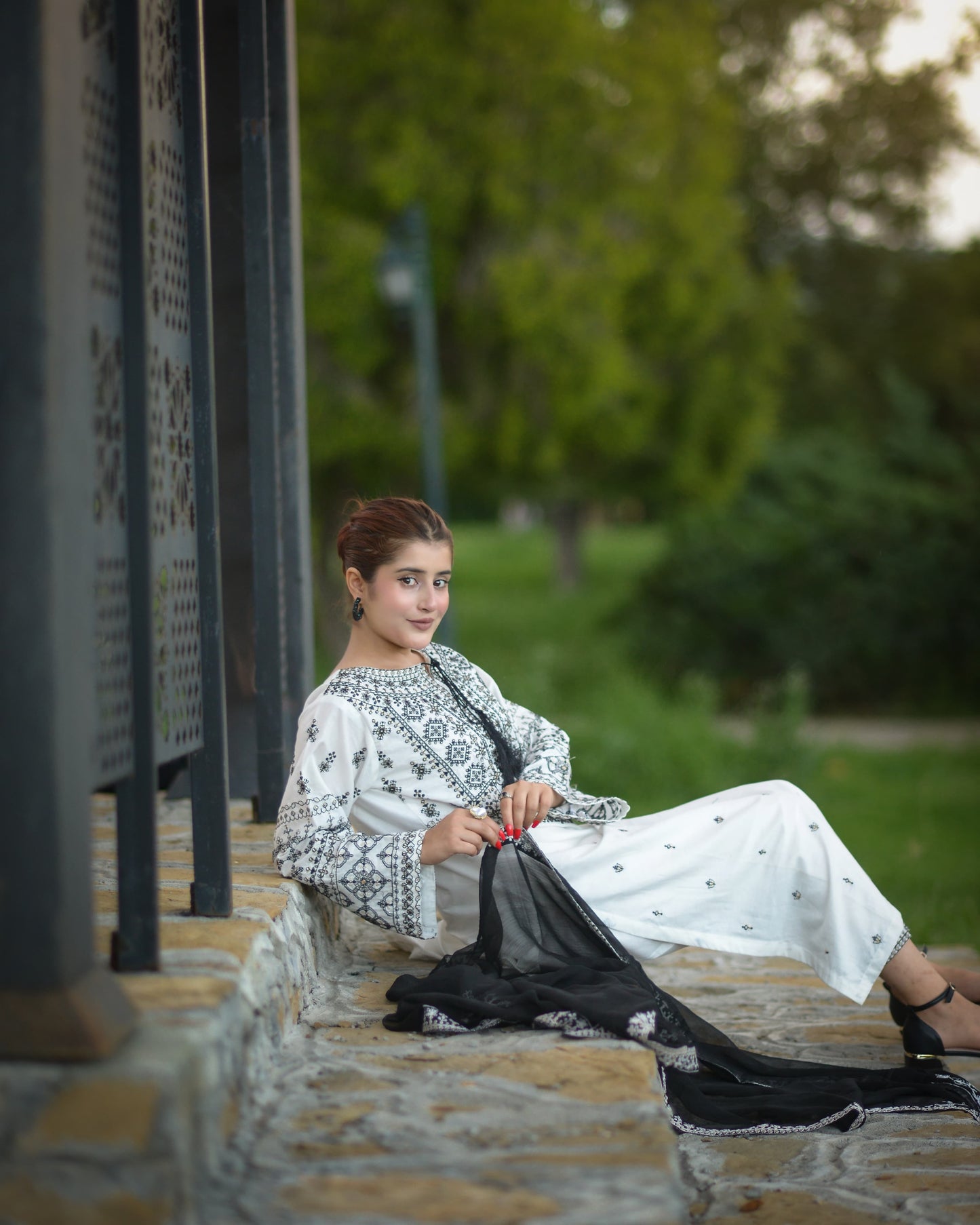 Arfa Embroidery 3pc