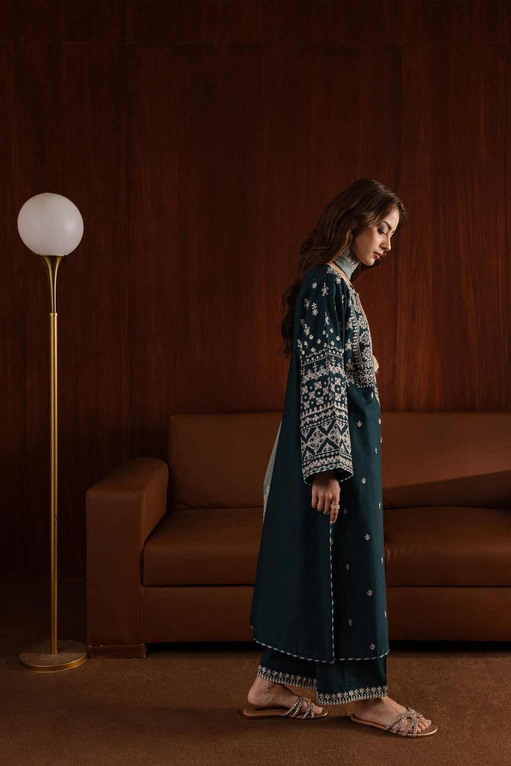 Arzu Embroidered - 3pcs