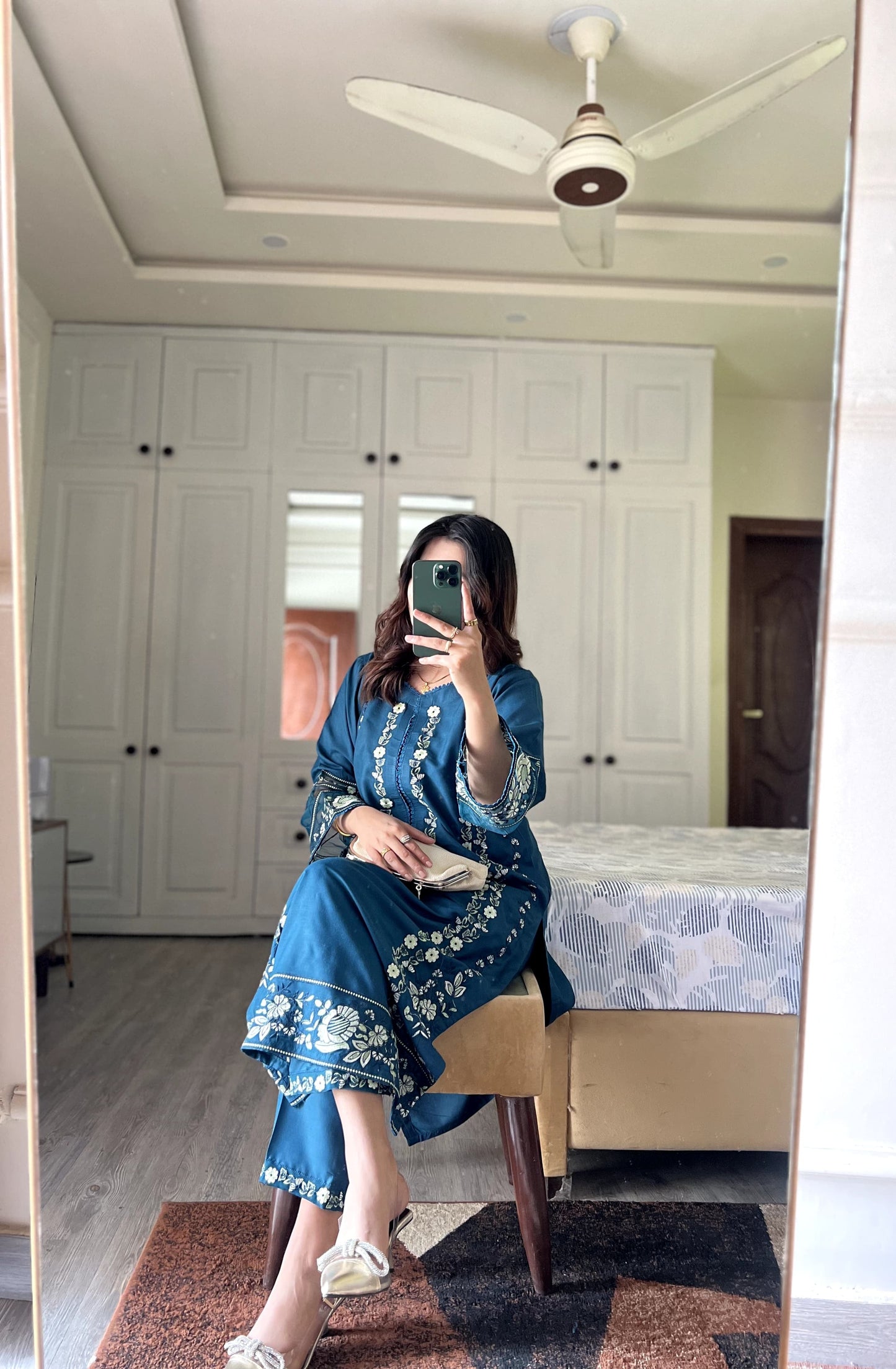 2 pc SEHAR - Embroidered Co Ords