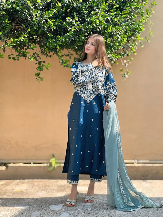 3PC Zara Embroidery