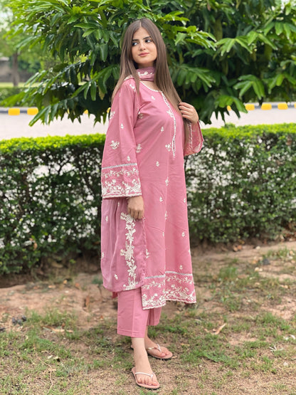 NAZNEEN Embroidered 3pc