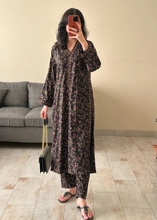Midnight Gold 2 pc Co Ords set