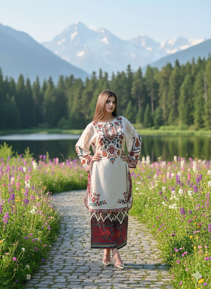 Meerub Digital Printed 2pc