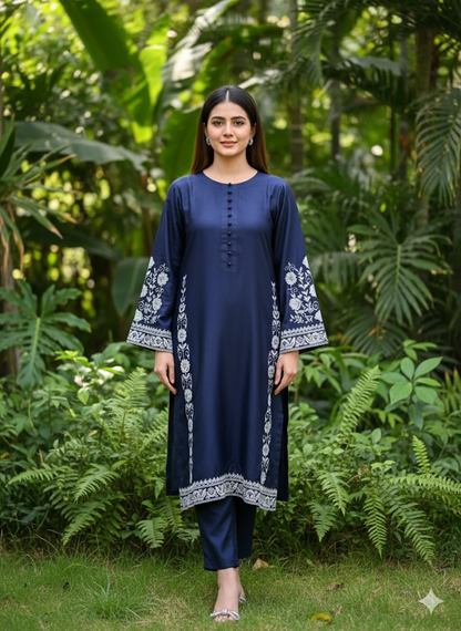 ARZU Embroidered Co Ords 2 pc Set