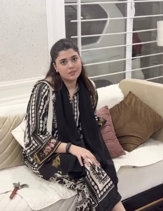 HANIA AMIR Digital printed Co Ords set