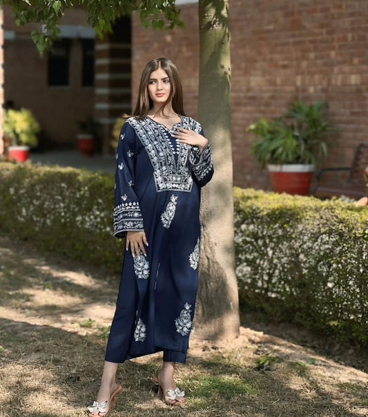 DAZZEL Embroidered Co Ords (Arabic Lawn)