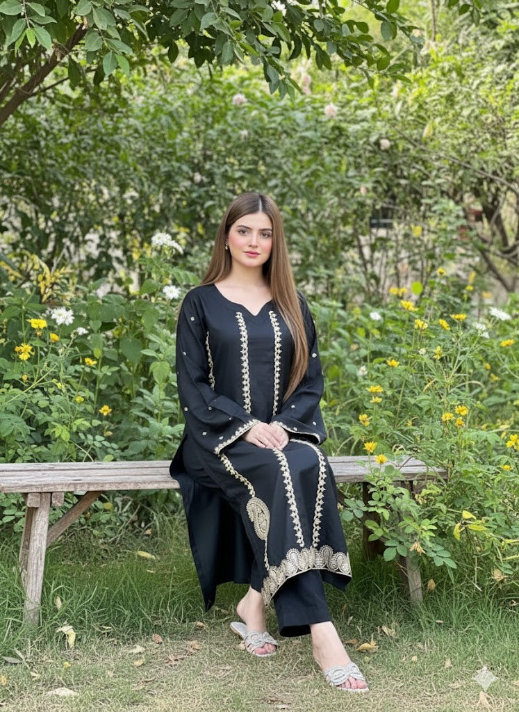 GHAZAL Embroidered 2 pc