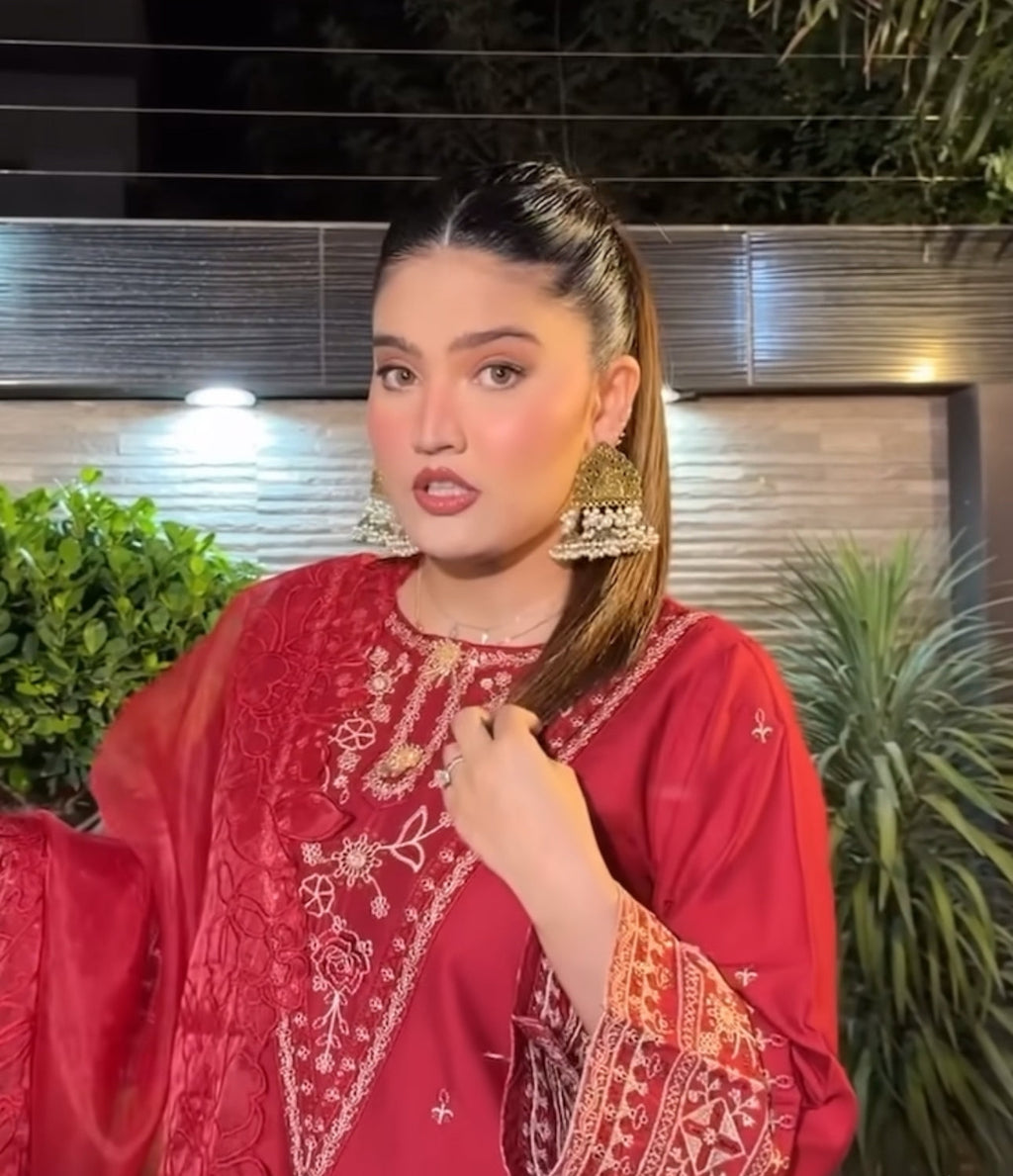 ZAREEN Embroidered 3 pc set