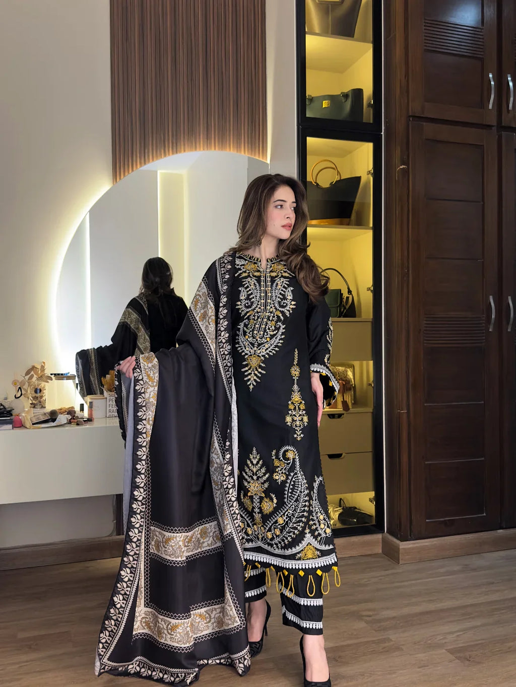 PAYAL Embroidered 3 pc