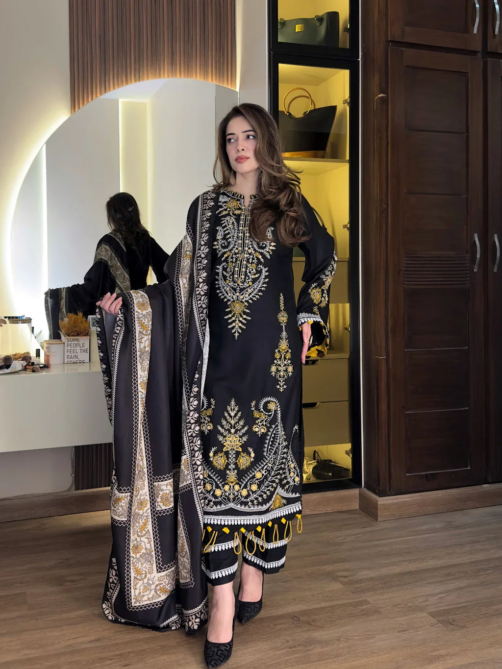 PAYAL Embroidered 3 pc