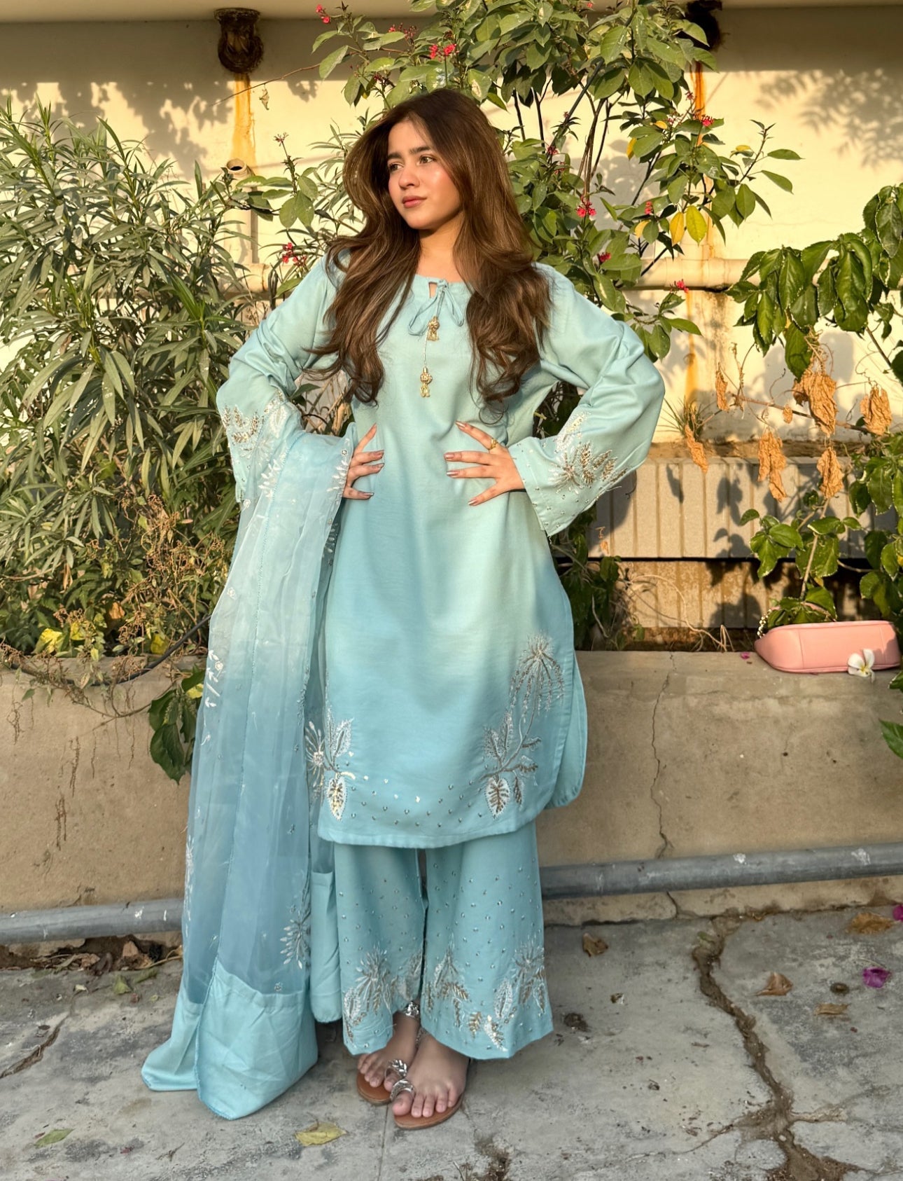 ZARNAAB embroidered 3pc