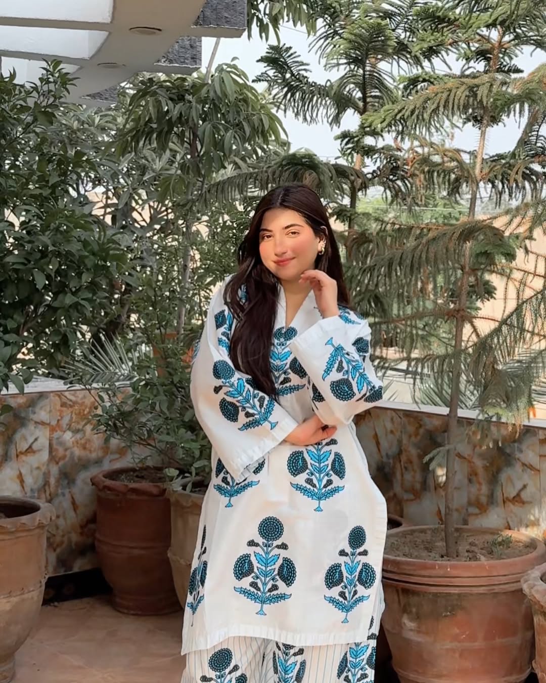 MINSA printed (Cotton-Lawn)Co Ords set