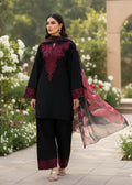 MAHE NOOR Embroidered 3 pc set
