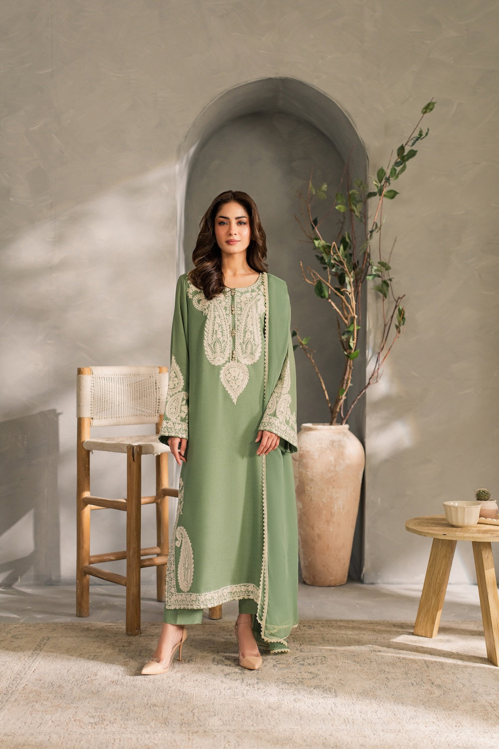 Aafreen Embroidered 3pc