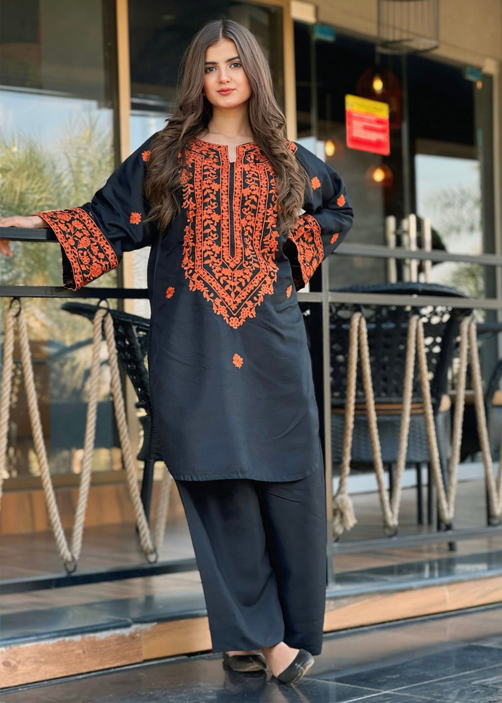 Zouq Embroidered - 2 Pieces