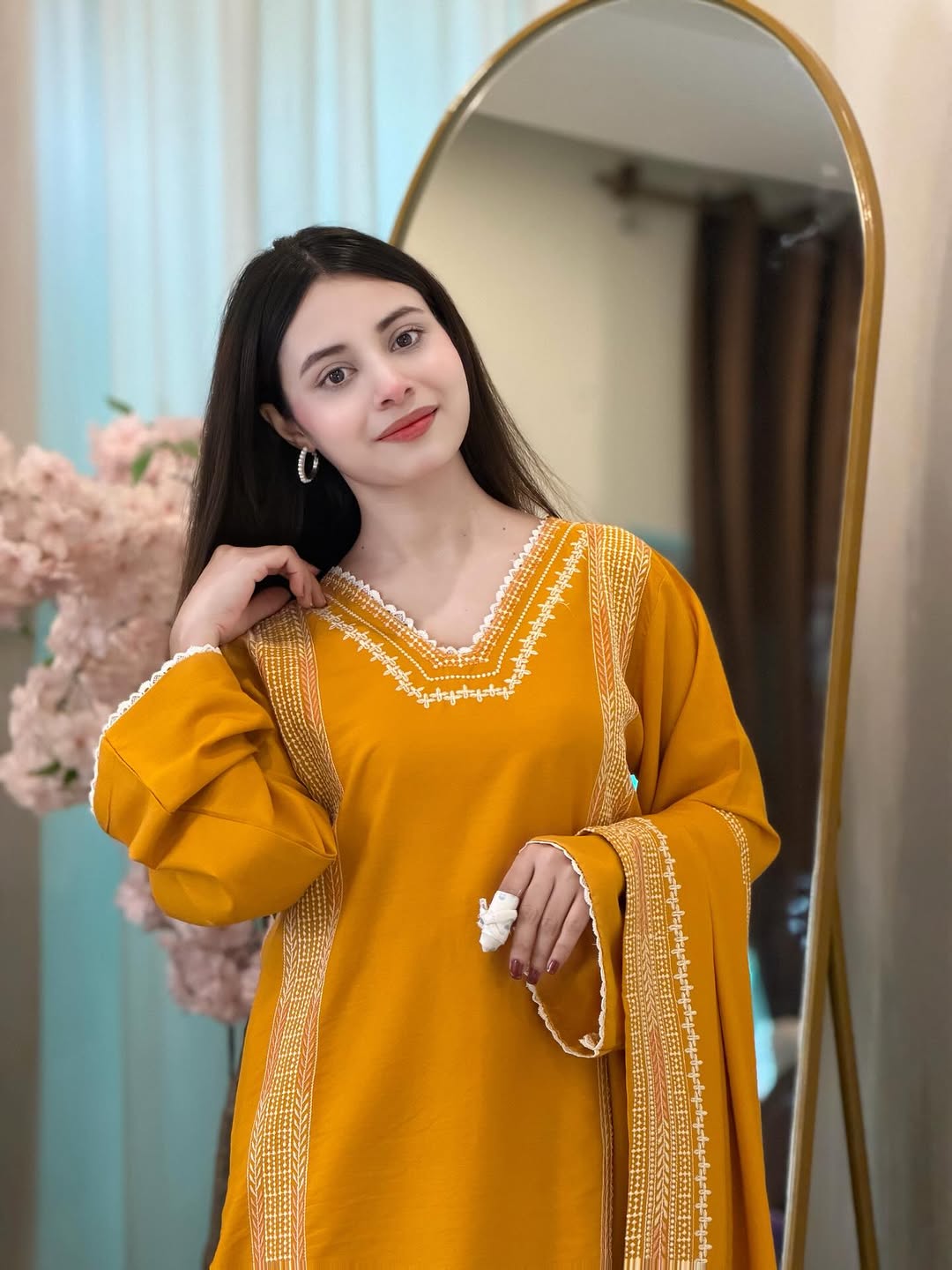 Lime Embroidered 3pc