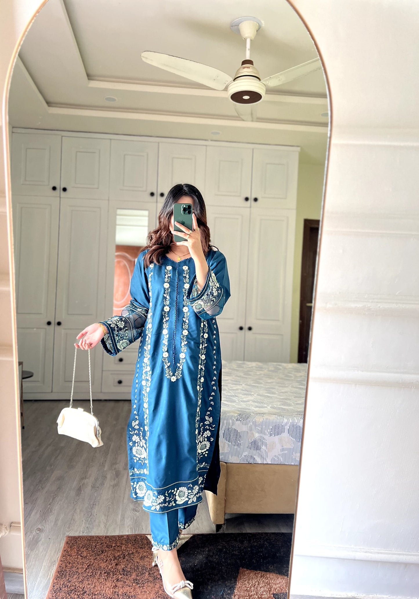 2 pc SEHAR - Embroidered Co Ords
