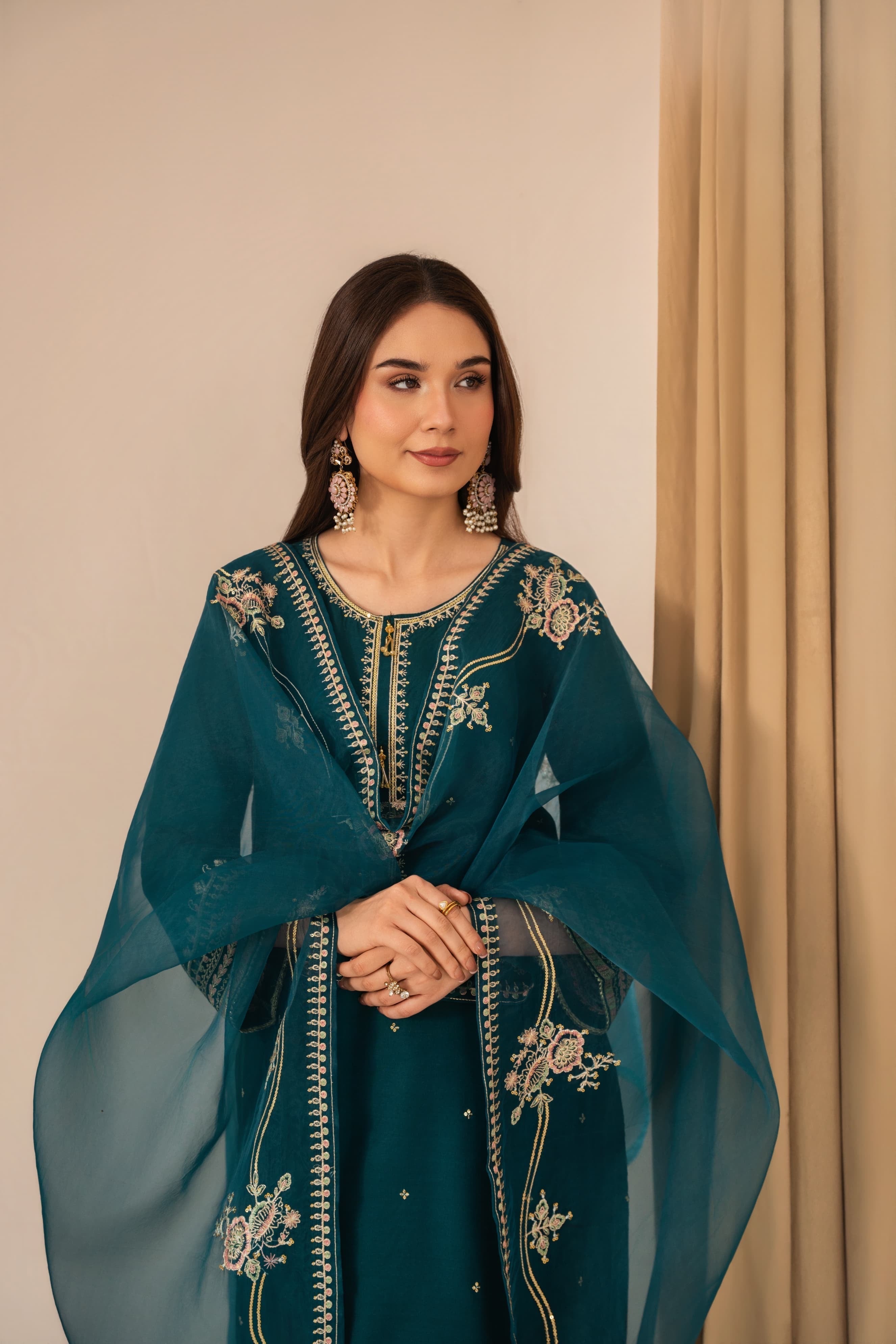 SAFIRA Embroidered 3 pc