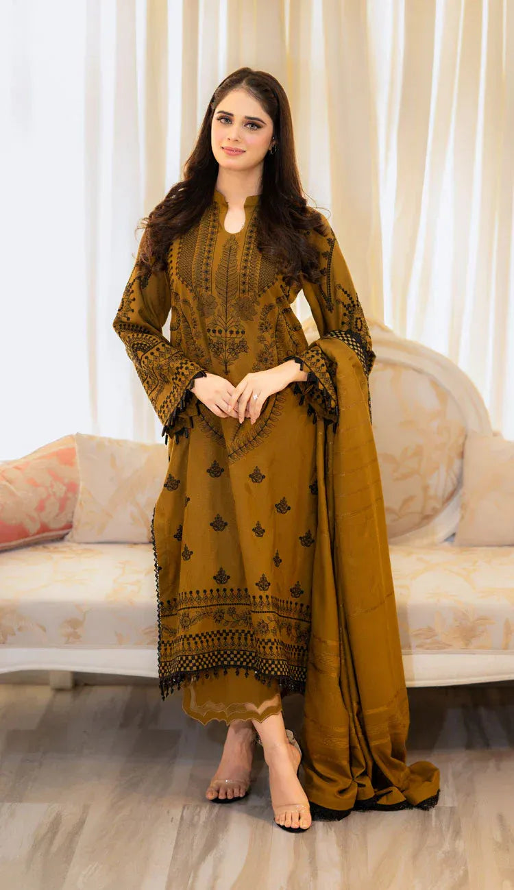 Ghazal Embroidered 3pc