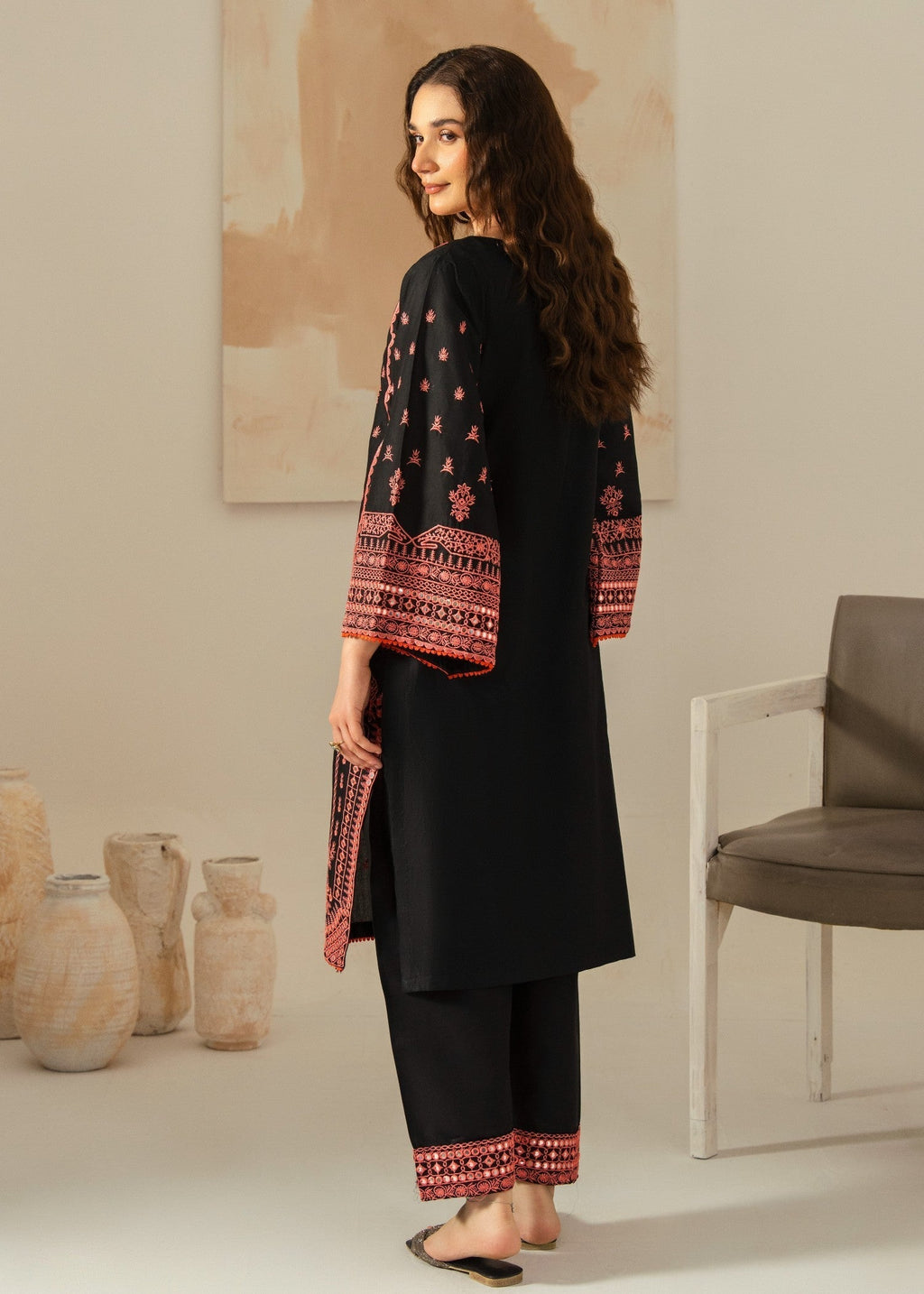 Ajal Embroidered 2pc