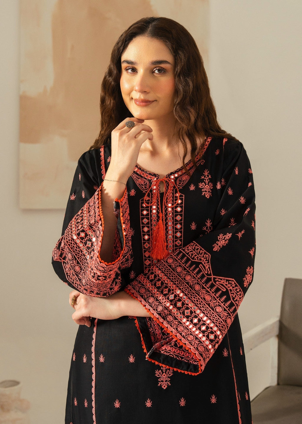 Ajal Embroidered 2pc